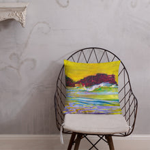 Load image into Gallery viewer, Surfing El trocadero Premium Pillow