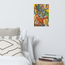 Load image into Gallery viewer, Blue Audrey Poster