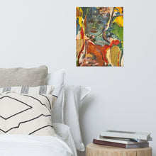 Load image into Gallery viewer, Blue Audrey Poster