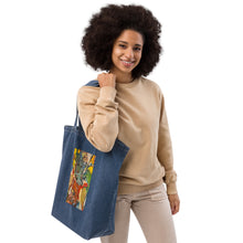 Load image into Gallery viewer, Blue Audrey Organic denim tote bag