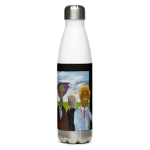 Load image into Gallery viewer, Mark Twain and Men in Ties Stainless Steel Water Bottle