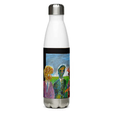 Load image into Gallery viewer, Mark Twain and Men in Ties Stainless Steel Water Bottle