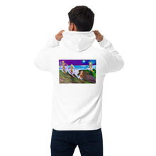 Load image into Gallery viewer, Barefoot Artes Logo Unisex eco raglan hoodie