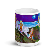 Load image into Gallery viewer, Wahine Surf Team White glossy mug