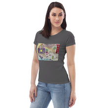 Load image into Gallery viewer, La Vie Loca Moroc Women's fitted eco tee