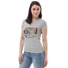 Load image into Gallery viewer, La Vie Mediterranee Women's fitted eco tee