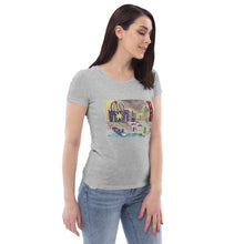 Load image into Gallery viewer, La Vie Loca Moroc Women's fitted eco tee