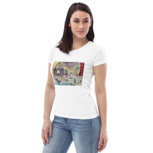 Load image into Gallery viewer, La Vie Mediterranee Women's fitted eco tee