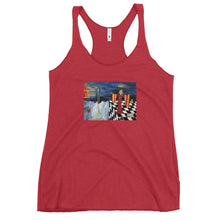 Load image into Gallery viewer, Peyote Chess and The Red Queen Women's Racerback Tank