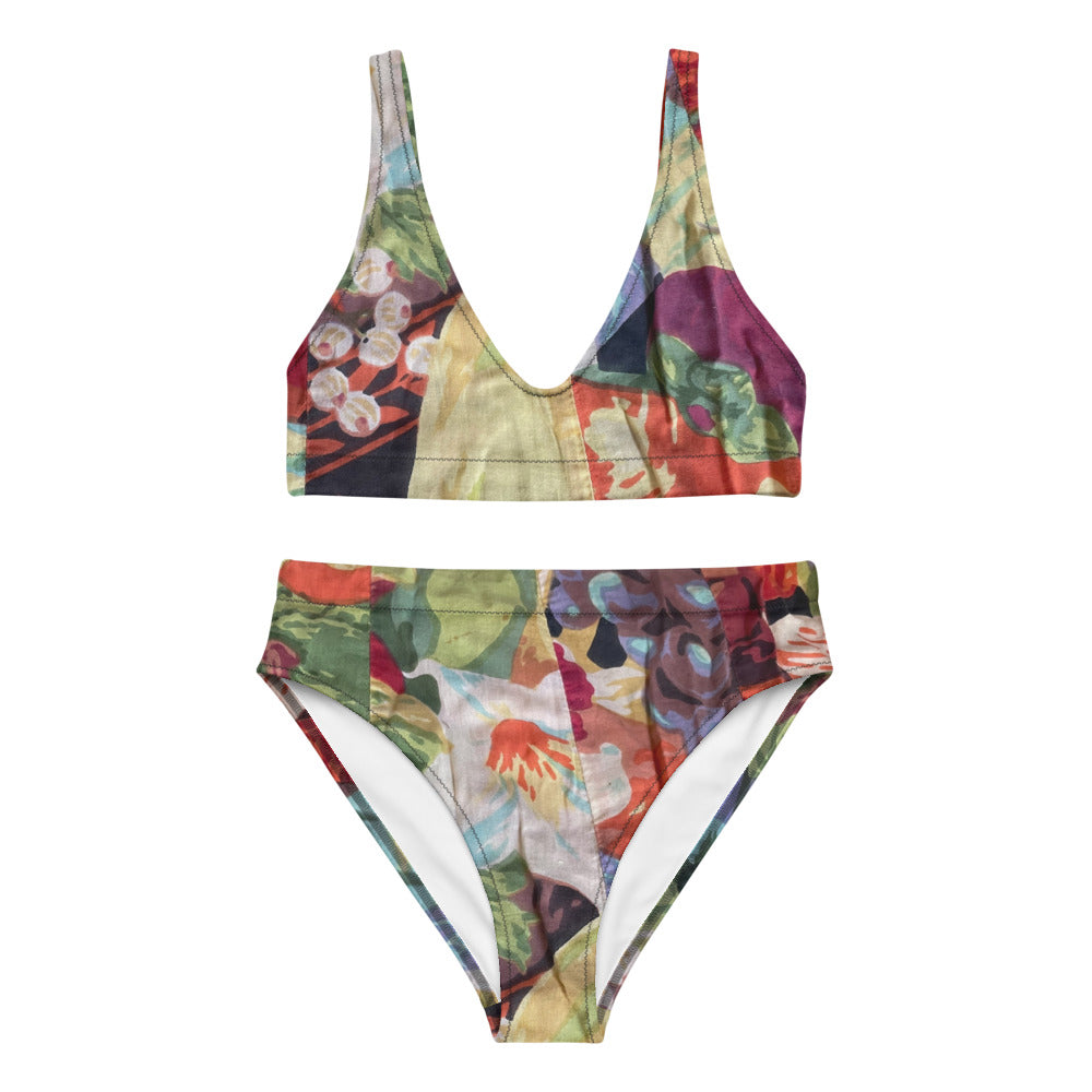 Amalfi Recycled high-waisted bikini