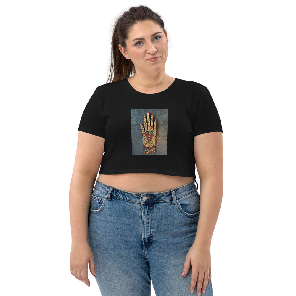 Sak's 5th Avenue OM Organic Crop Top