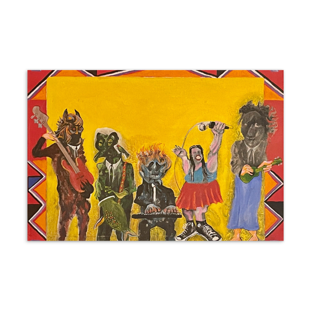 The Zensations Standard Postcard