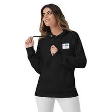 Load image into Gallery viewer, Wahine Surf Team Unisex eco raglan hoodie
