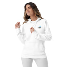 Load image into Gallery viewer, Wahine Surf Team Unisex eco raglan hoodie
