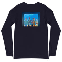 Load image into Gallery viewer, Beach Monster in a Red Thong unisex long sleeve tee
