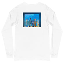 Load image into Gallery viewer, Beach Monster in a Red Thong unisex long sleeve tee
