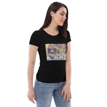 Load image into Gallery viewer, La Vie Mediterranee Women&#39;s fitted eco tee
