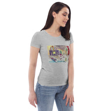 Load image into Gallery viewer, La Vie Mediterranee Women&#39;s fitted eco tee
