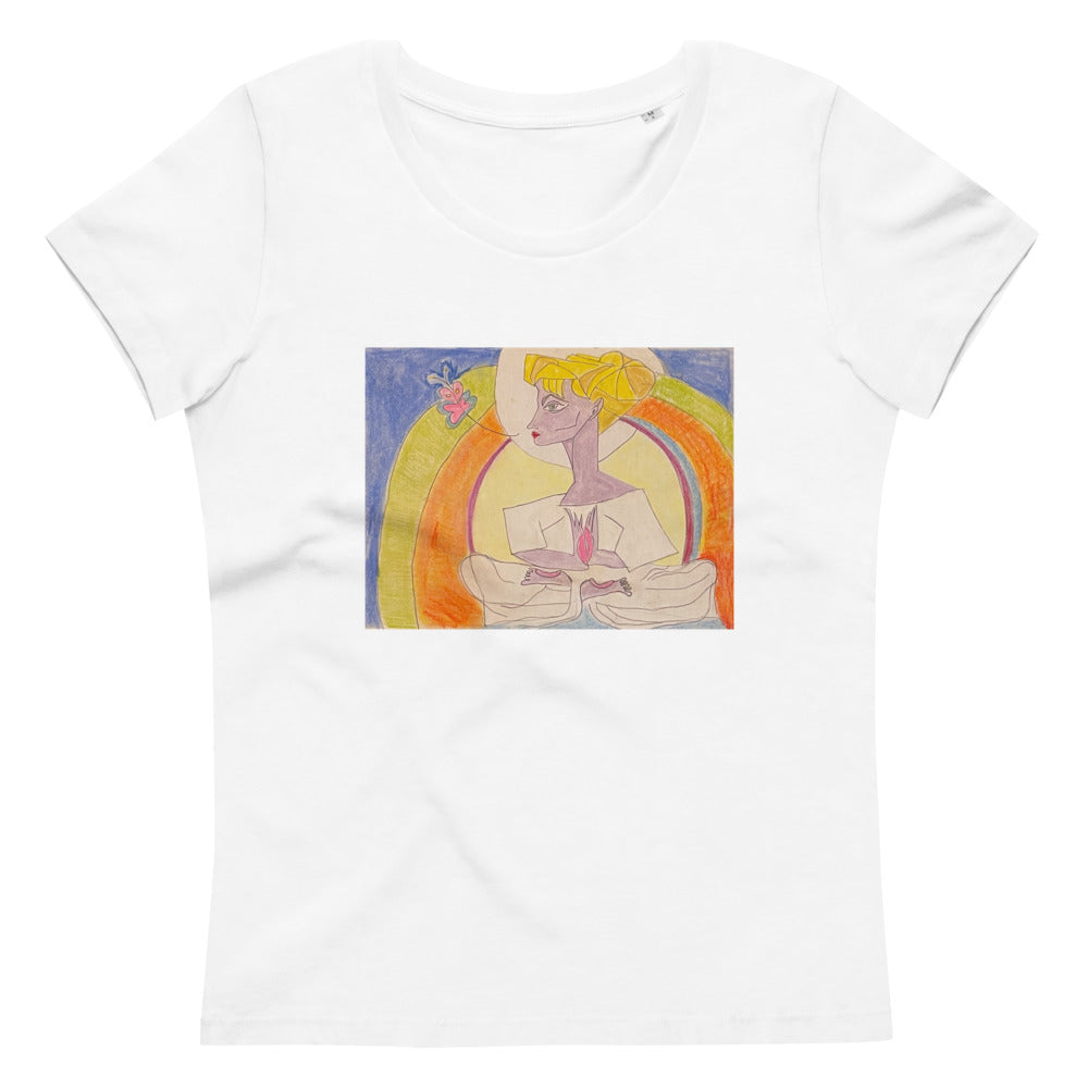 Kundalini Yogini Women's fitted eco tee