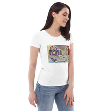 Load image into Gallery viewer, La Vie Mediterranee Women&#39;s fitted eco tee
