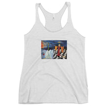 Load image into Gallery viewer, Peyote Chess and The Red Queen Women&#39;s Racerback Tank
